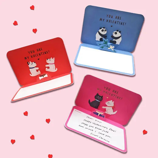 Valentine's Day Chew Card Dog
