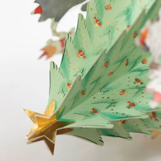 Christmas Dancing Cat Card KE-20