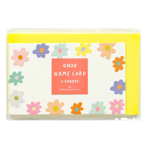 Chic Name Card Set