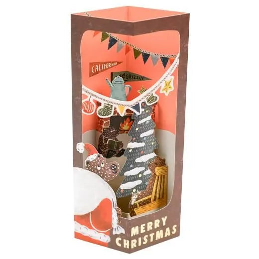 Okataoka Christmas Box Card Home OK-23