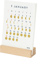 Greeting Life Letterpress Stand Calendar 2024 C-1533-MM