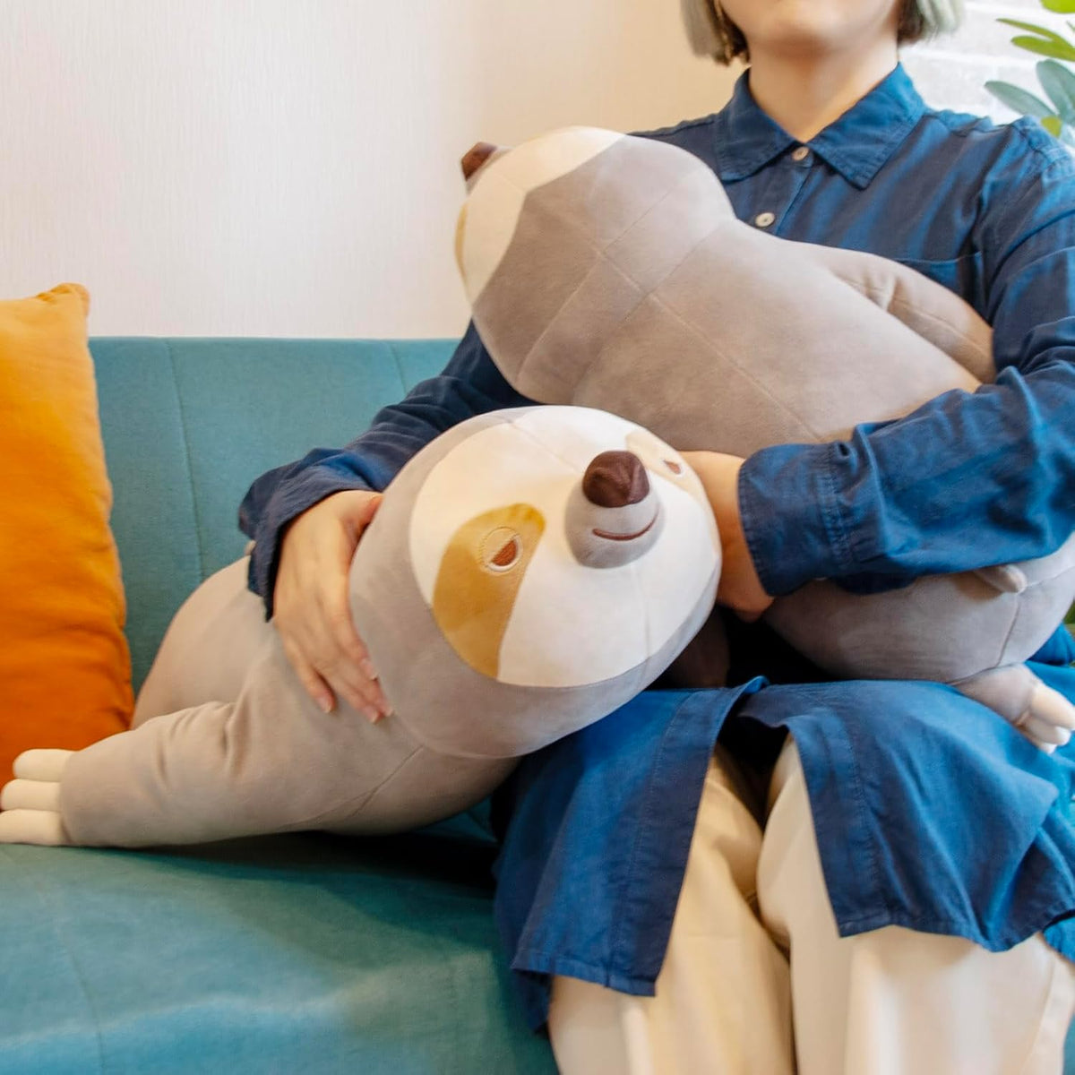 LIV HEART Nemu Nemu Animals body pillow M 48908-57 Sloth