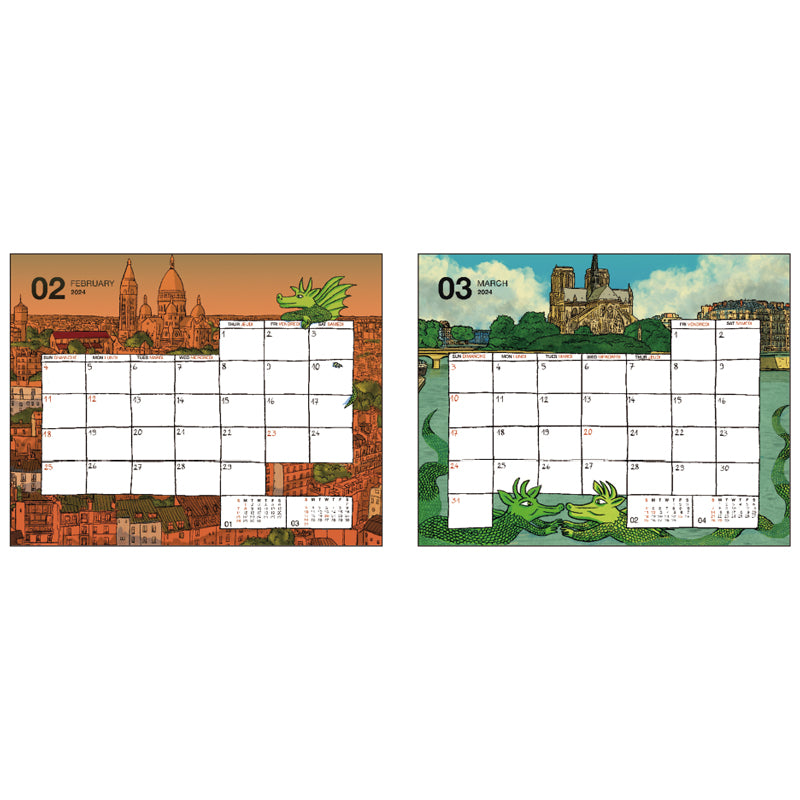 Minecraft 2024 Wall Calendar