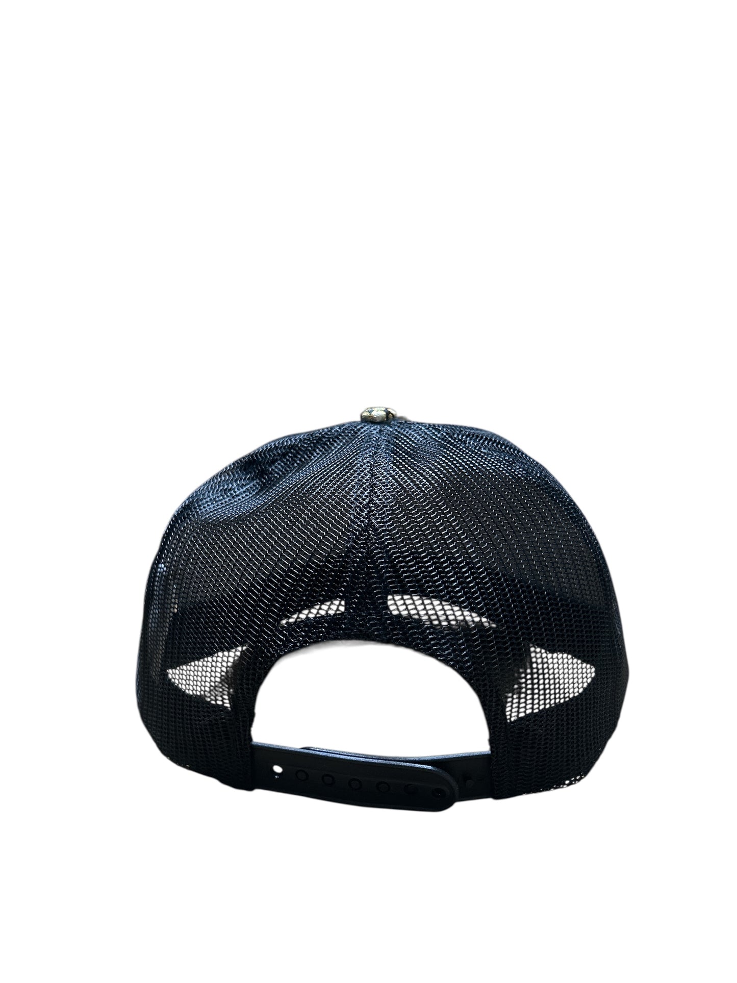 Kinran Mesh Cap Gold Flower