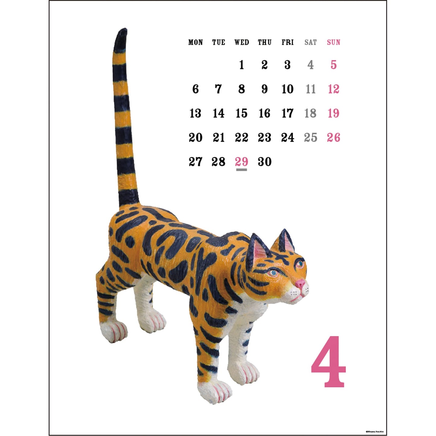 2026 Wall Calendar, Animals/Atsuhiko Misawa