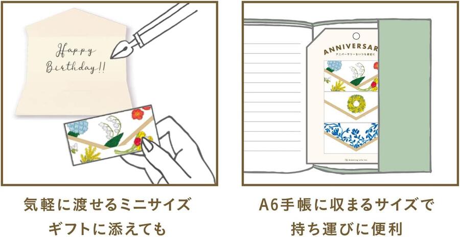 Greeting Life Anniversary Yusuke Yonezu Mini Card Set YZ-356