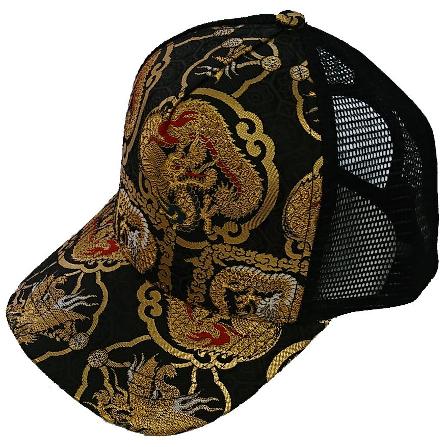 Kinran Mesh Cap Dragon and Phoenix
