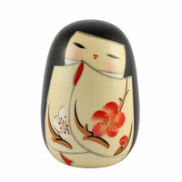 Kyoohoo Japanese Kokeshi Doll Meditation (k12-3840)