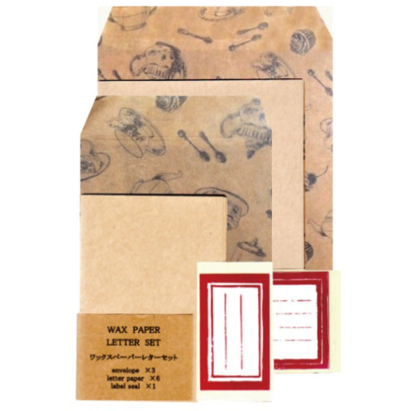 Jolie poche Wax Paper Letter Set S size CWT-06BG