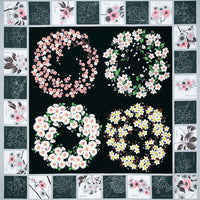 kyoohoo Cotton Furoshiki Small Size Filled with cherry blossoms