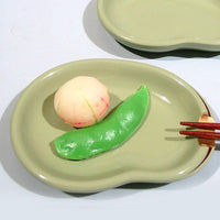Kyoohoo Lacquer Ware Chopstick Rest Dish Beans
