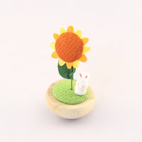 Yurayura sun flower rabbit