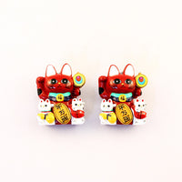 Magnet Lucky Cat Red