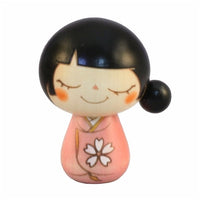 Kyoohoo Japanese Kokeshi Doll Sakura (K12-4338)