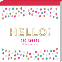 Greeting Life Square Memo Chic MMN-154