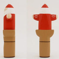T-lab Holiday totem pole series / Santa Claus reindeer