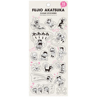 Greeting Life Clear Sticker Fujio Akatsuka S