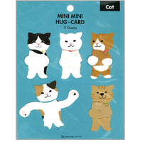 Greeting Life Mini Mini Hug Card Cat HT-23