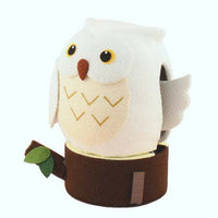 Solar Powered Owl White K12-3208W