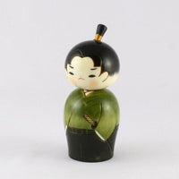 Kyoohoo Japanese Kokeshi Doll Waka Samurai (k12-3886)