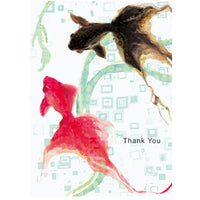 Tegami Thank you Greeting Card