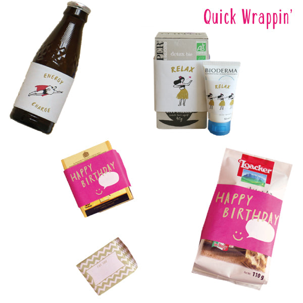 Greeting Life Wrapping Sheet M Chic MMW-204