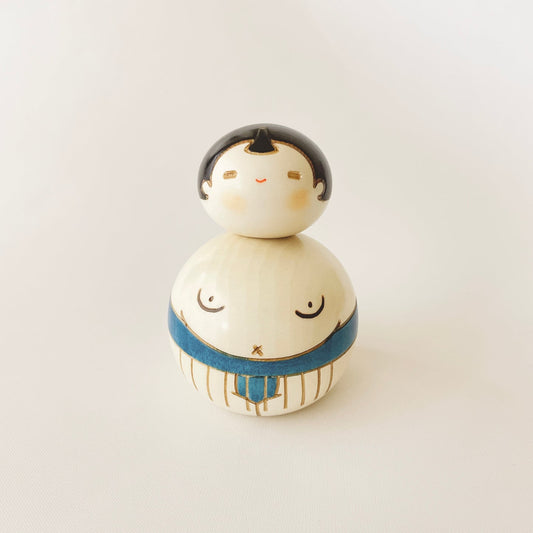 Sumo wrestler (blue)