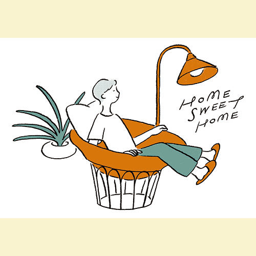 Konno Printing Greeting Card Relax L20S003