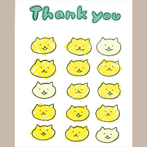 Konno Printing Greeting Card Lots of Johnny Letterpress Card L22S003