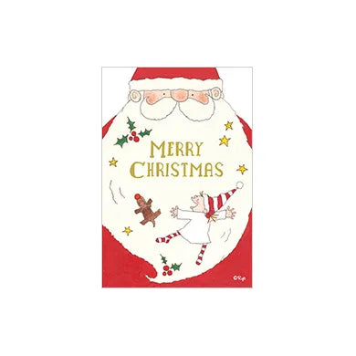 Coco-chan Christmas Mini Card Santa RY-484