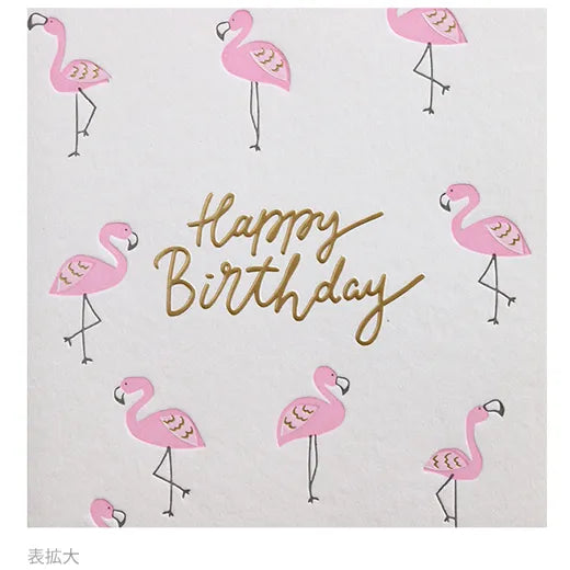 Chic birthday card