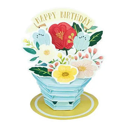 Birthday flower card