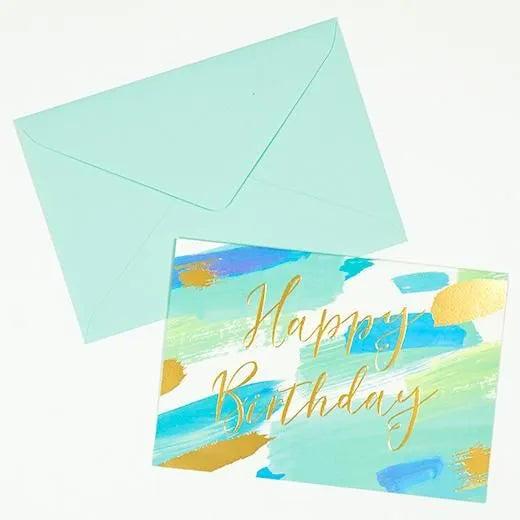 Chic birthday card