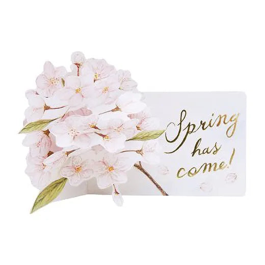Flower pop-up card