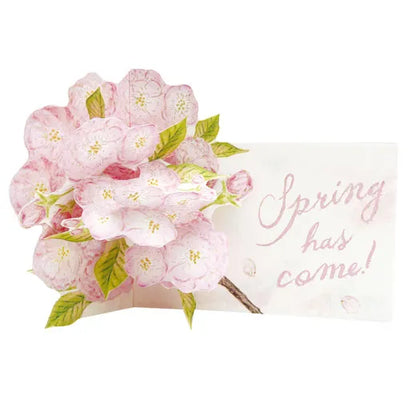 Flower pop-up card