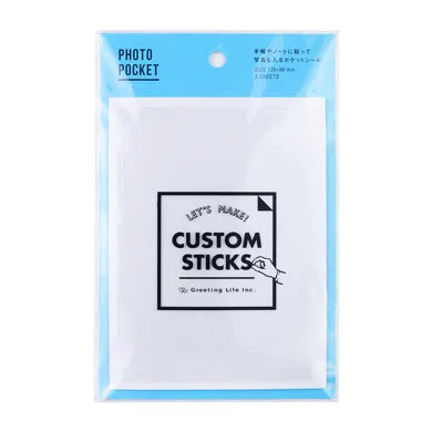 CustomStix Photo Pocket Stickers.