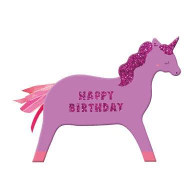 Birthday Cushion Card Unicorn EC-19
