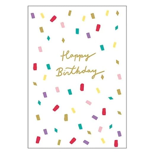 Chic Birthday Press Card