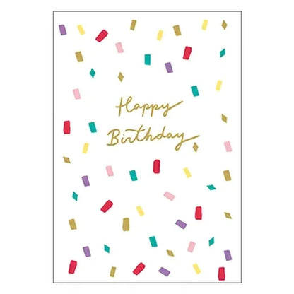 Chic Birthday Press Card