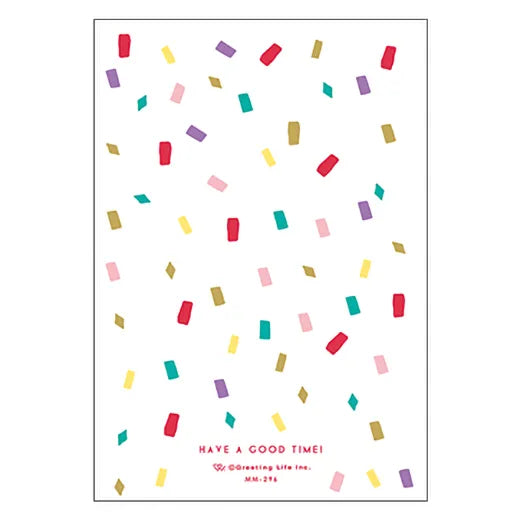 Chic Birthday Press Card