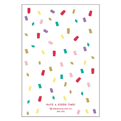 Chic Birthday Press Card