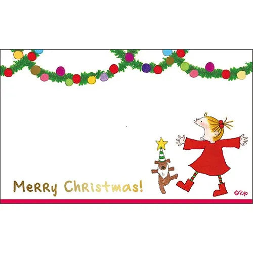 Coco-chan Christmas Name Card Goosha RY-738