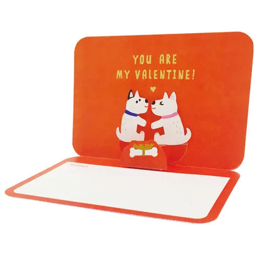 Valentine's Day Chew Card Dog