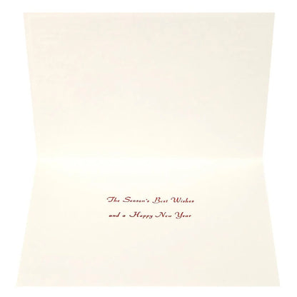 Japanese-Style Mini Santa Christmas Card, Chidorigafuchi SJ-68