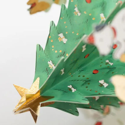 Christmas Dancing Card Dog KE-21