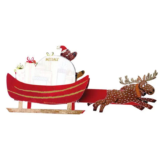 OKATAOKA Christmas Toy Pop-Up Card OK-1