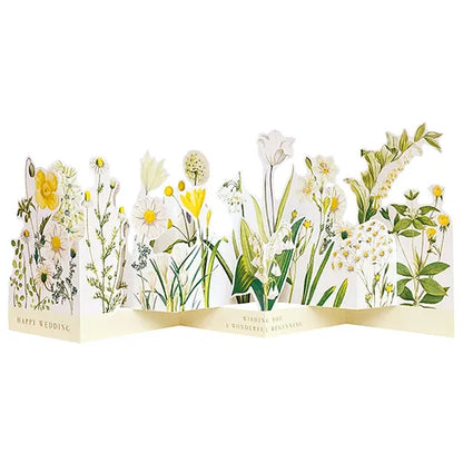 Birthday garden pop-up card