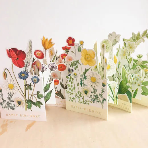 Birthday garden pop-up card