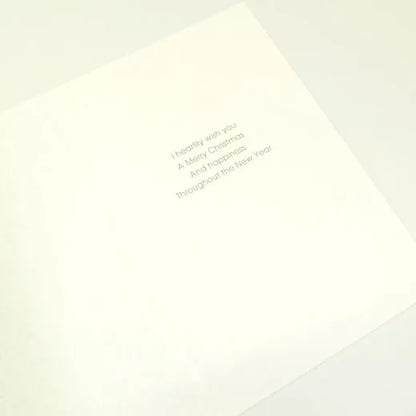 Mini Santa Christmas Card S-419