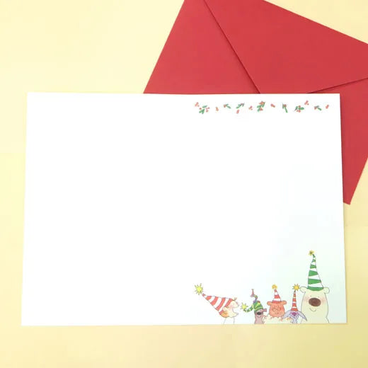 Coco-chan Christmas card wreath RY-893